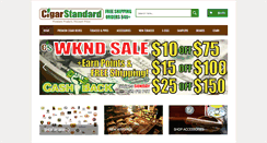 Desktop Screenshot of cigarstandard.com